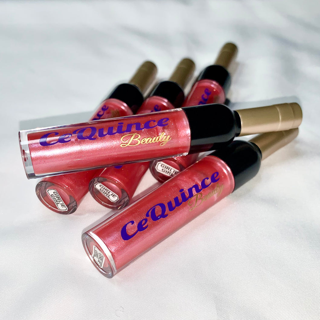 Girlie Girl - Premium lip gloss from CeQuince Beauty - Just $9! Shop now at CeQuince Beauty